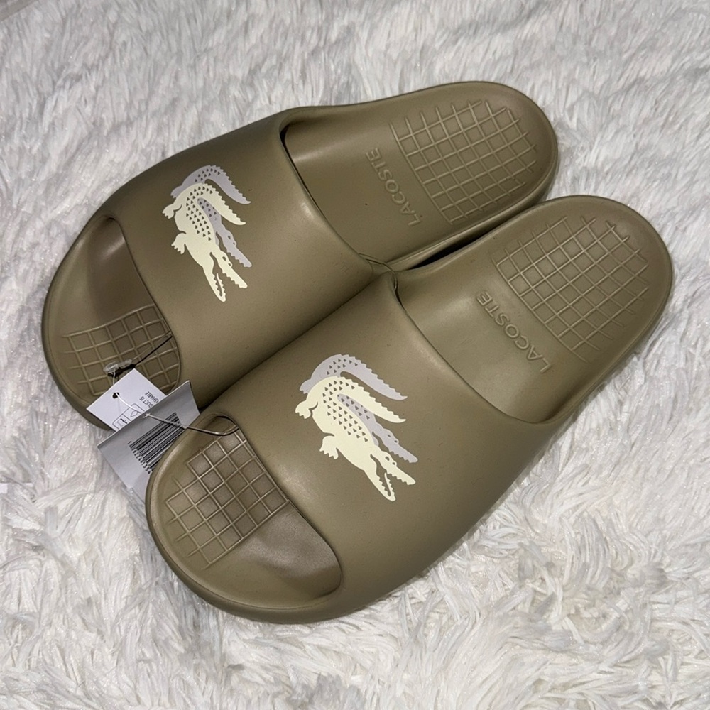 Men's Lacoste Serve Slide 2.0 Evo Synthetic Slides - Picture 3 of 4